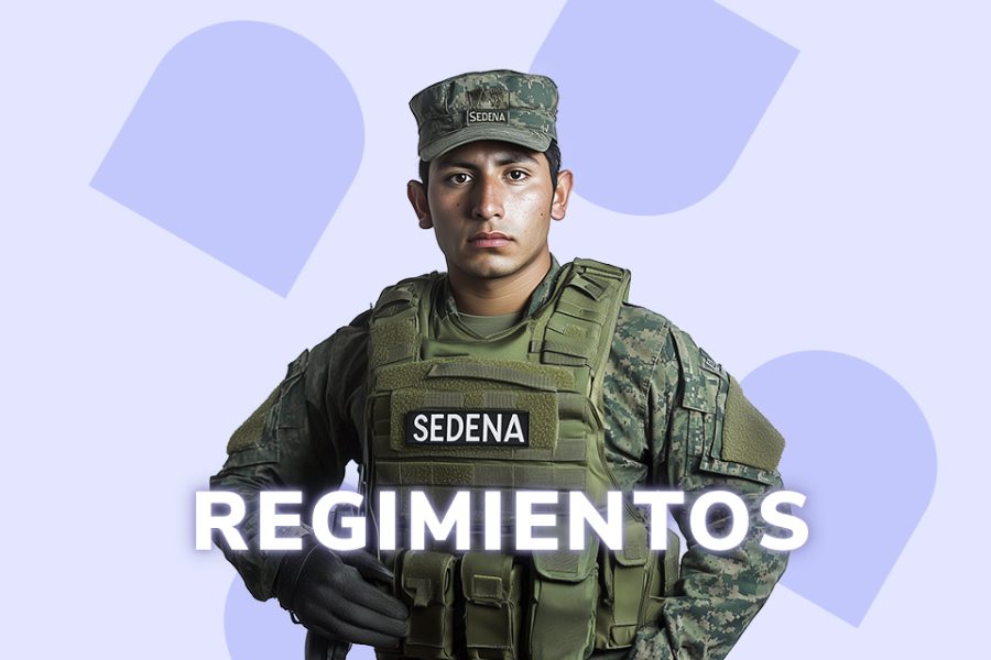 ¿Cuáles son los regimientos de la Sedena?